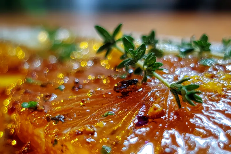 Fresh ingredients for Citrus Honey Bliss