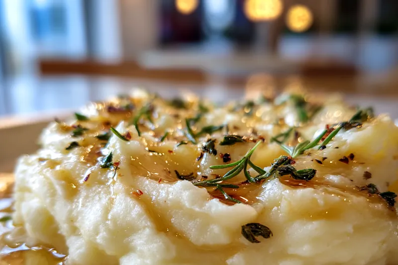 Cooking Creamy Mashed Potatoes