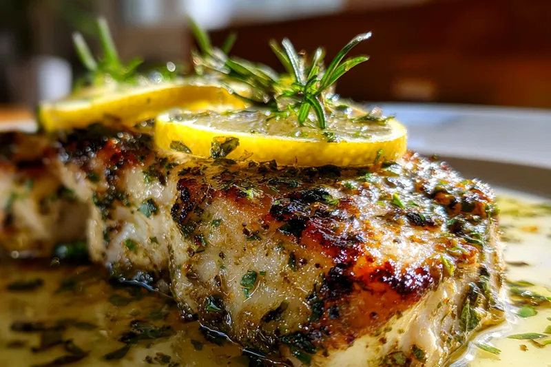 Fresh ingredients for Lemon Herb Grilled Fish