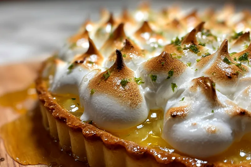 Fresh ingredients for Lemon Meringue Pie