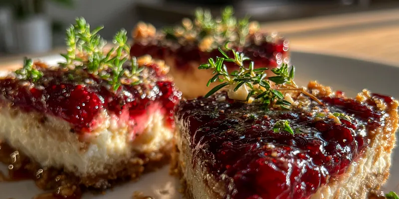 Velvet Raspberry Slice